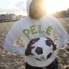 NEW ARRIVALS Pelé Brasil #10 Ivory Pullover Hoody 2 NEW ARRIVALS Pelé Brasil #10 Ivory Pullover Hoody