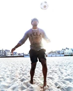 Pelé Brasil Grey Sweatshirt NEW ARRIVALS