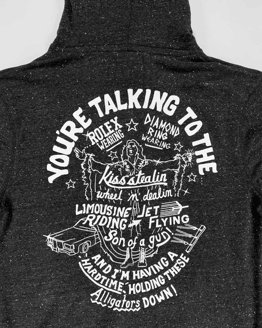 Ric Flair "You're Talking To The" Pullover Hoody SPORT AND ICON 16 Ric Flair "You're Talking To The" Pullover Hoody SPORT AND ICON