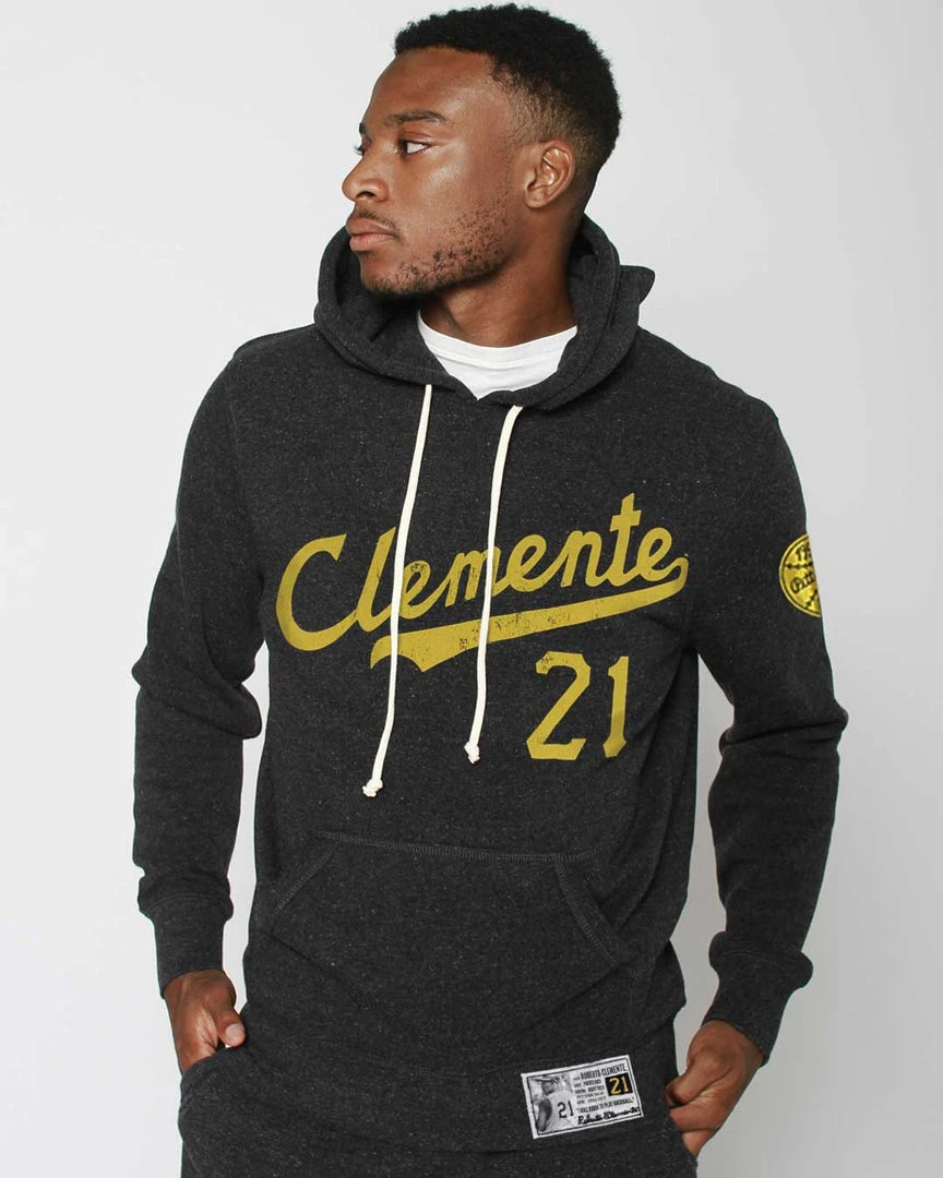 Roberto Clemente #21 Pullover Hoody SPORT AND ICON 3 Roberto Clemente #21 Pullover Hoody SPORT AND ICON