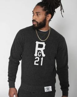 Roberto Clemente 'RC 21' Black Sweatshirt