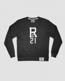 Roberto Clemente 'RC 21' Black Sweatshirt 21 Roberto Clemente 'RC 21' Black Sweatshirt