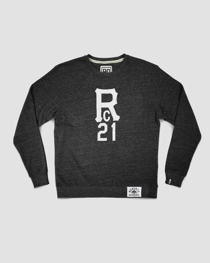 Roberto Clemente 'RC 21' Black Sweatshirt 12 Roberto Clemente 'RC 21' Black Sweatshirt