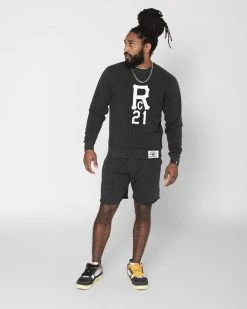 Roberto Clemente 'RC 21' Black Sweatshirt 15 Roberto Clemente 'RC 21' Black Sweatshirt