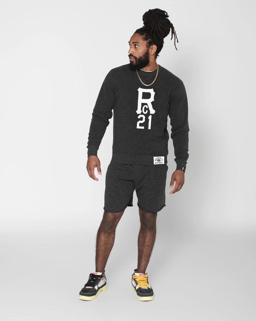 Roberto Clemente 'RC 21' Black Sweatshirt 6 Roberto Clemente 'RC 21' Black Sweatshirt