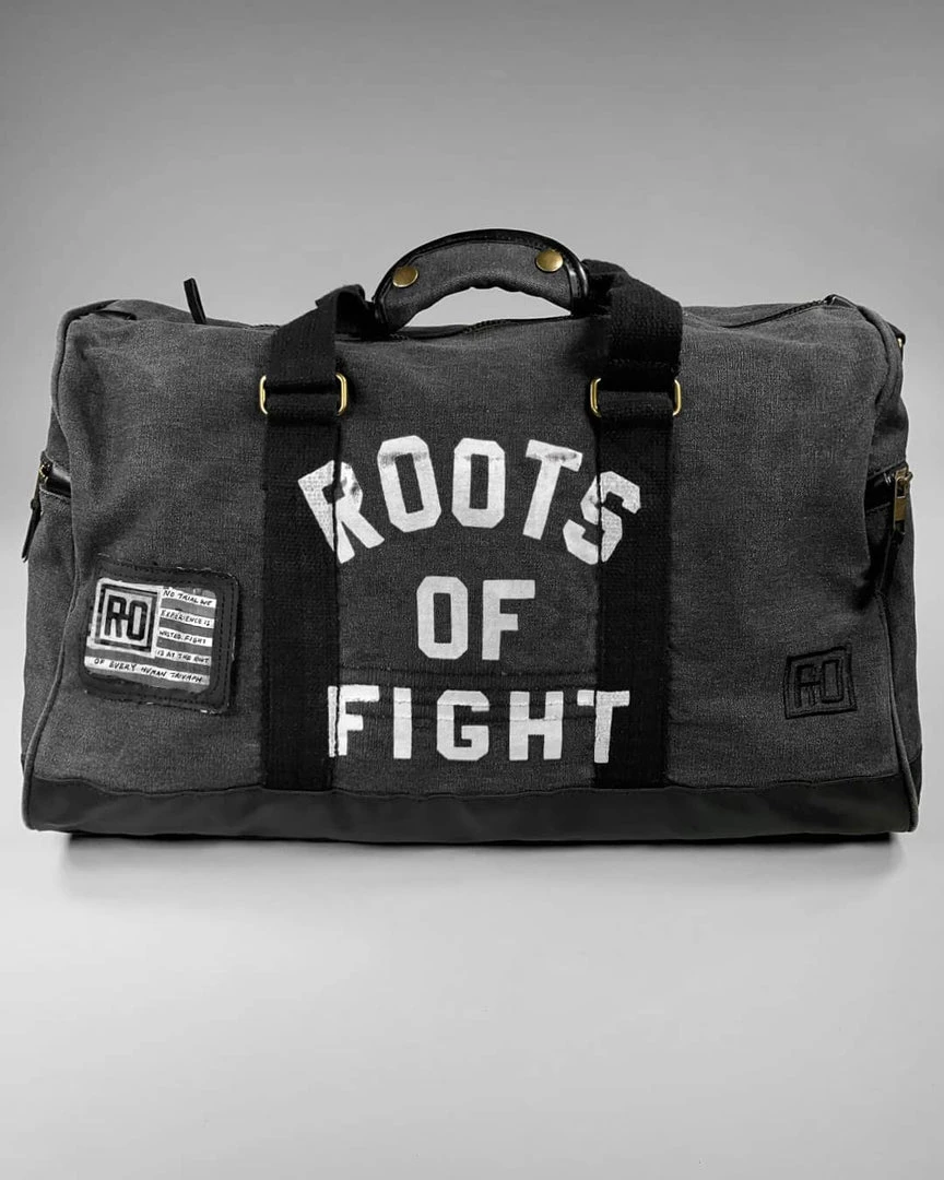 ROF COLLECTION ROF Black Duffle Bag 8 ROF COLLECTION ROF Black Duffle Bag