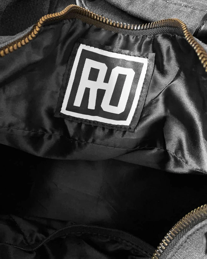 ROF COLLECTION ROF Black Duffle Bag 6 ROF COLLECTION ROF Black Duffle Bag
