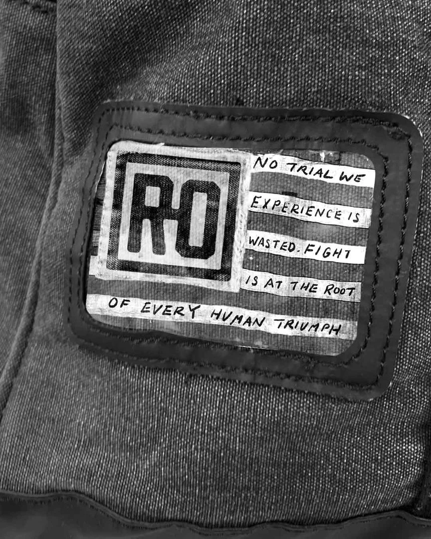 ROF COLLECTION ROF Black Duffle Bag 4 ROF COLLECTION ROF Black Duffle Bag