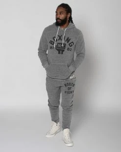 ROF Boxing Grey Pullover Hoody