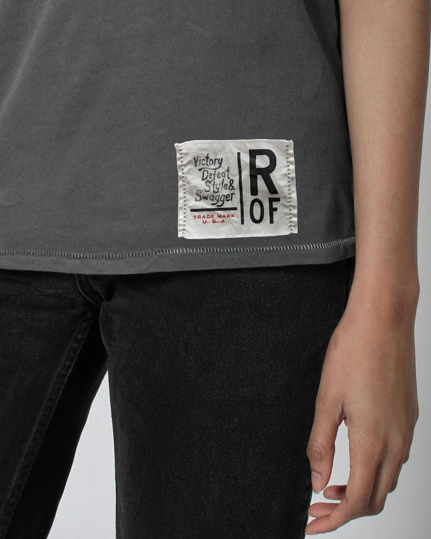 ROF COLLECTION ROF Women's Grey Tee 8 ROF COLLECTION ROF Women's Grey Tee