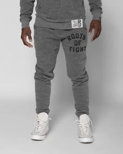 ROF Roots Of Fight Super Soft Grey Sweatpants