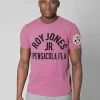 Roy Jones Jr. 9x Champion Pink Tee SPORT AND ICON