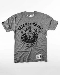 Satchel Paige What's The Rush Grey Tee NEW ARRIVALS