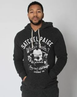 SPORT AND ICON Satchel Paige Whats The Rush Pullover Hoody