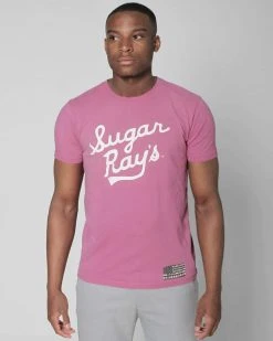 Sugar Ray Robinson Pink Tee