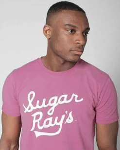 Sugar Ray Robinson Pink Tee