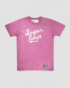 Sugar Ray Robinson Pink Tee