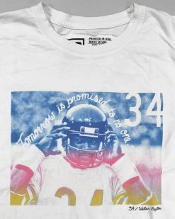 Walter Payton Photo White Tee 17 Walter Payton Photo White Tee