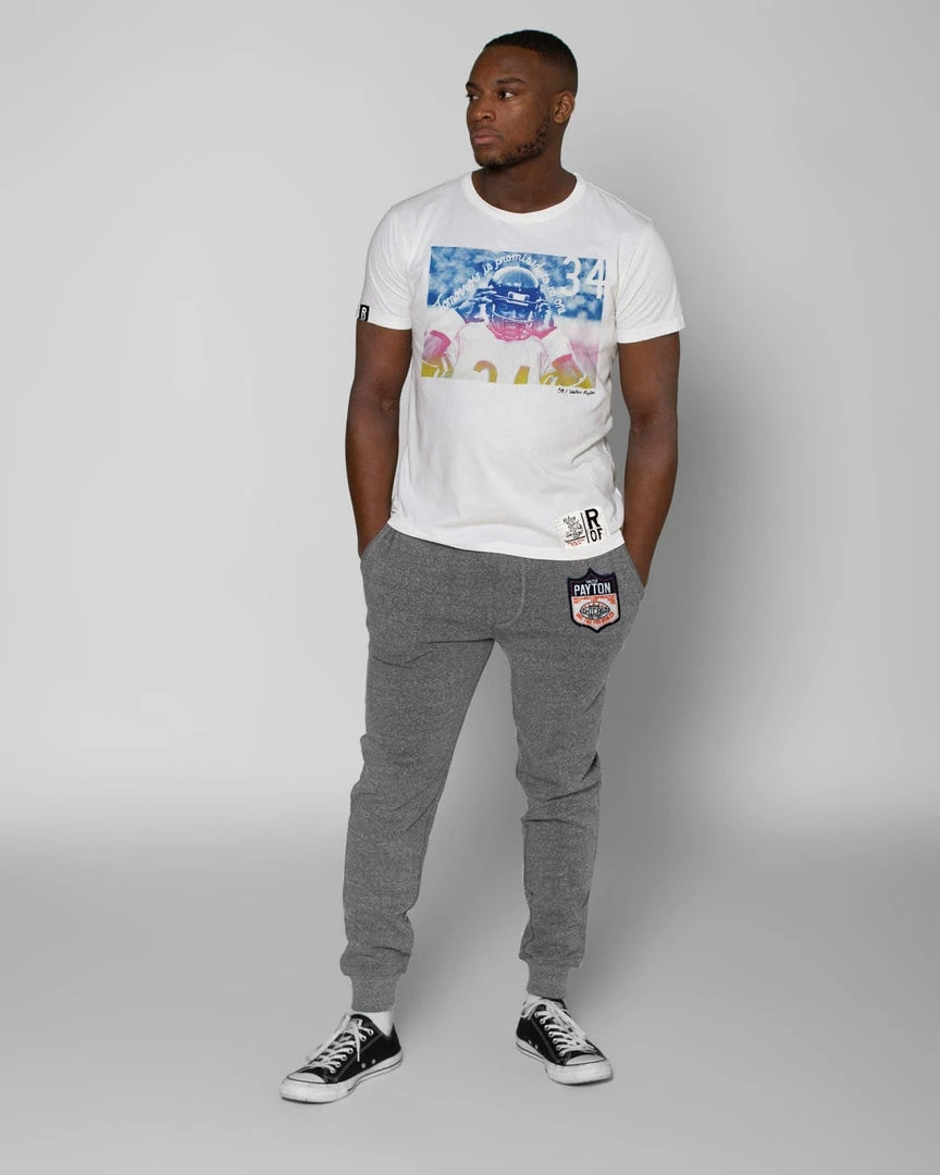 Walter Payton Photo White Tee 4 Walter Payton Photo White Tee